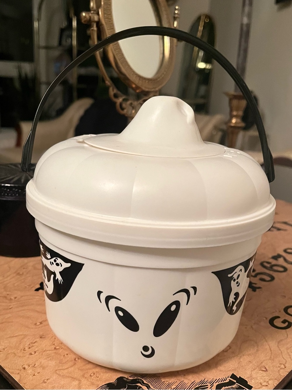 Vintage 1990 McDonalds Halloween Ghost Bucket